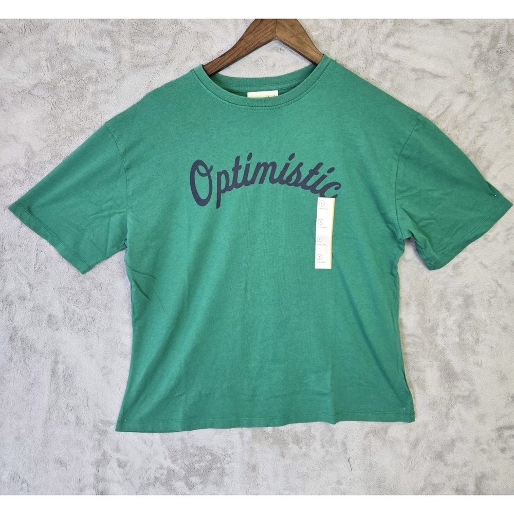 Universal Thread Women's T-Shirt Sz Small Oversized Optimistic Basic Tee